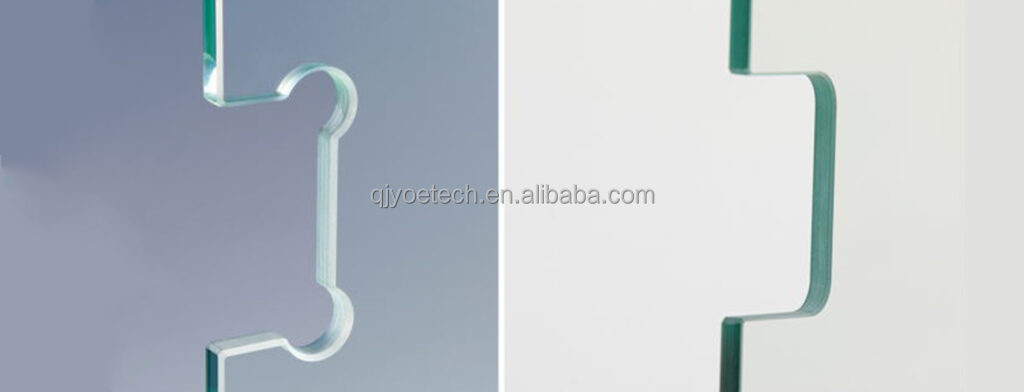 Elegant Customized Logo French Shower Screens with Black Patterns and Tempered Glass