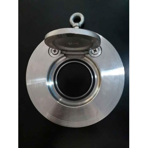 DN150 Spring Duo Dual check valves Wafer Butterfly Non-Return check valve ductile iron epdm nbr carbon steel stainless