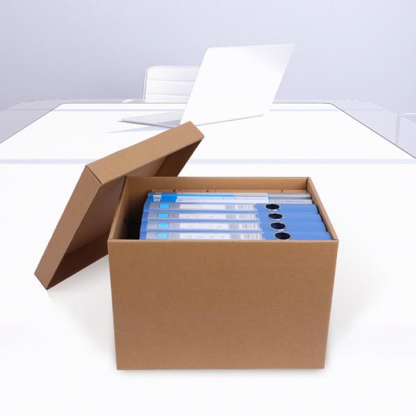 Matt Lamination Corrugated Cardboard Boxes 5mm 7mm Heaven And Earth Box