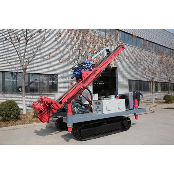 64rpm Engineering Cable Anchor Crawler Drill Machine 89mm Diameter