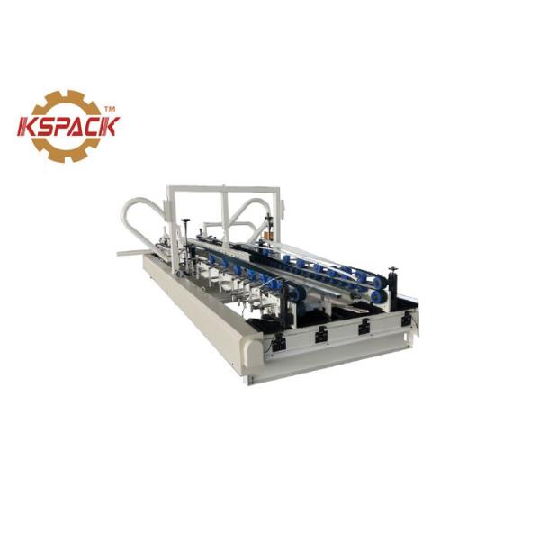 Automatically Carton Box Folder Gluer Machine 3Phase 380V50HZ Ks-Qzd2800