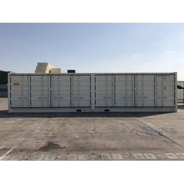 Wooden Floor Side Opening Shipping Container 40ft High Cube Optional Size