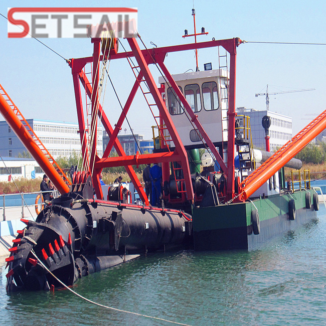 China Set Sail Factory Price Sand Mining Dredger for India