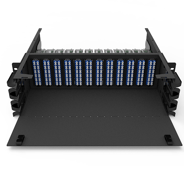 FTTH 19" 3U MTP MPO Patch Panel 288F ODF Fiber Patch Panel