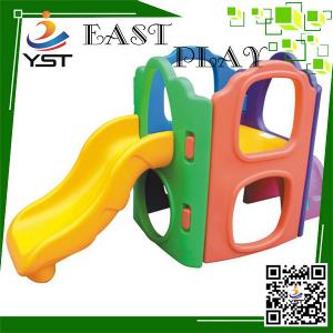 China Cute Kindergarten Toddler Playset With Slide Plastic Paradise Material wholesale