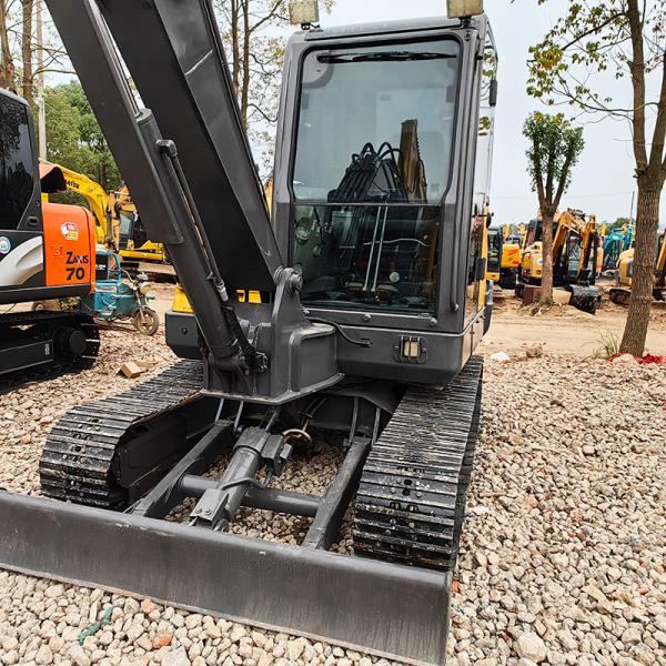 Compact Mini Used Volvo Excavators EC60D Second Hand Tracked Crawler 6000kg