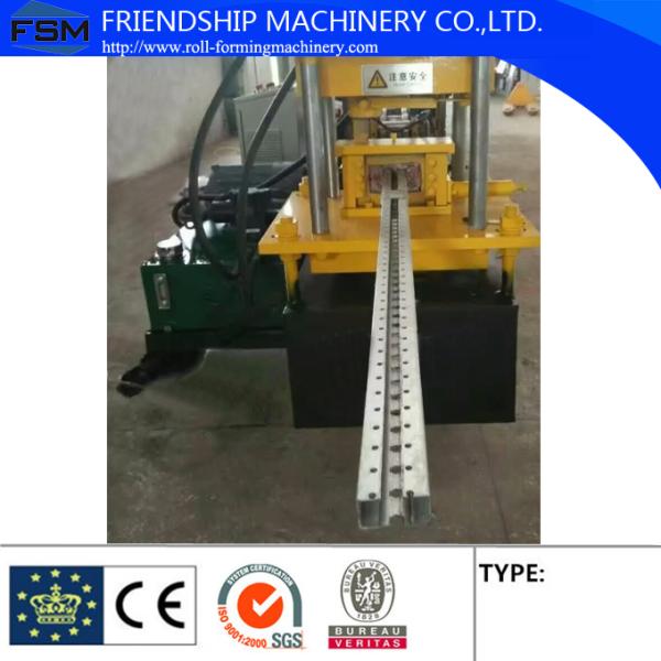 Q235 Rack Upright Roll Forming Machine 10m/Min