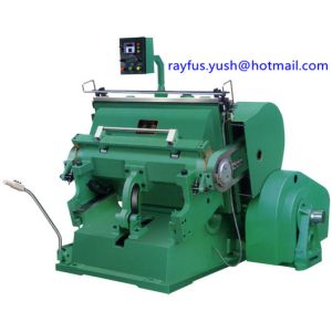 China Flat Cardboard Box Die Cutting Machine Large Pressure High Precision wholesale