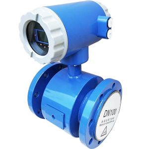 Electromagnetic Digital Flow Meter High Precision For Liquid
