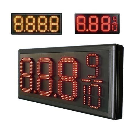 Quality 6500mcd RS232 Led Gas Price Display Columns Epistar for sale