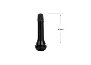 China 2'' / 51mm Snap In Tire Valve Stems TR418 With Heavy Duty Spring Core Leak Test wholesale