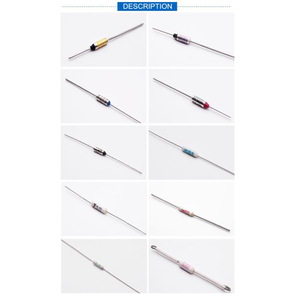 1A 2A 3A 5A 10A 15A 16A 250V Thermal Cutoff Fuse For Fan Motor