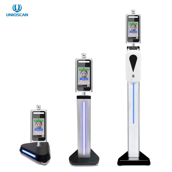 Quality 7" 450cd/m2 Infrared Face Recognition Access Control Turnstile for sale