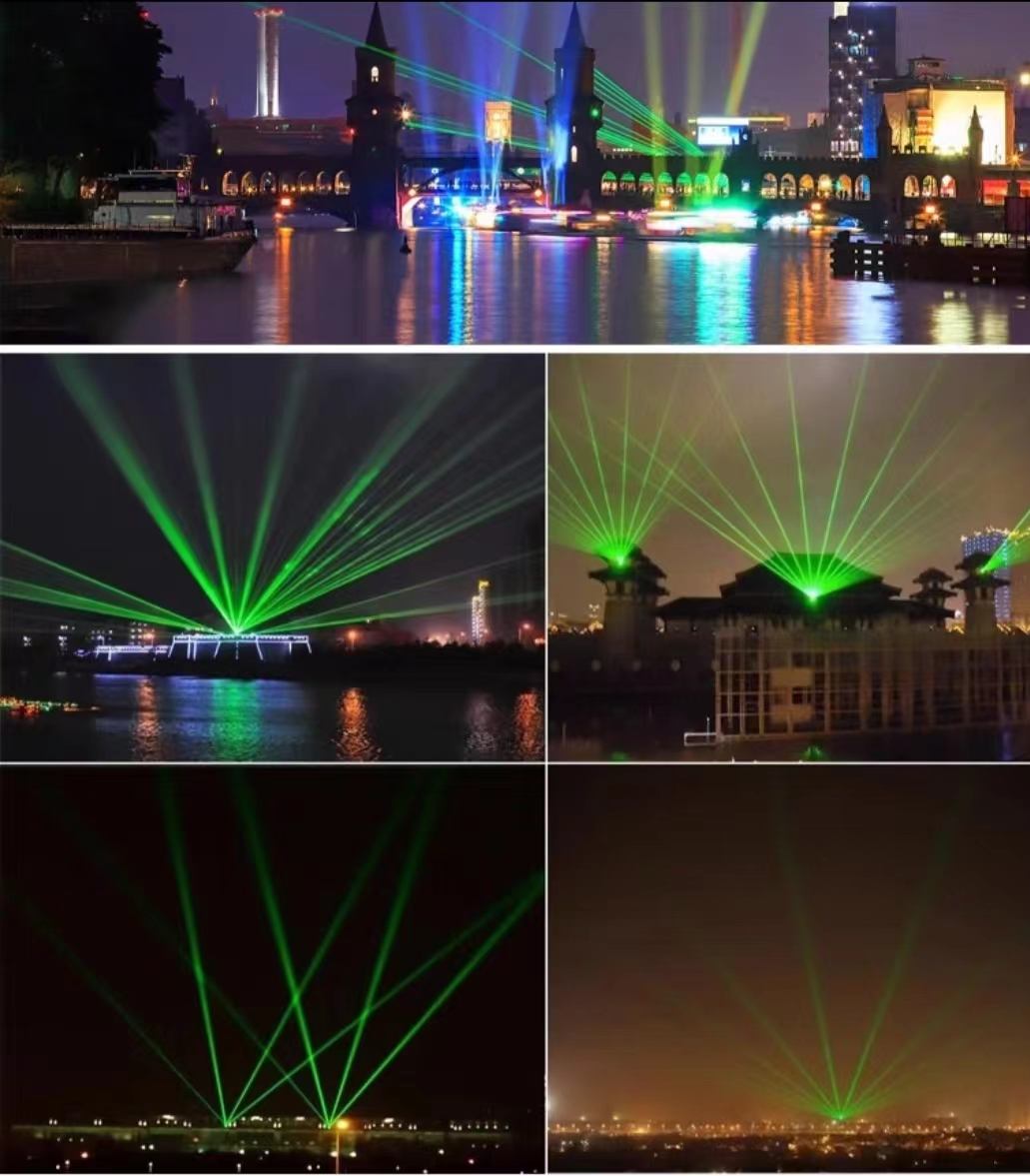 3- ATG-1940FY Stage Show Full Color Moving Head Laser Lights Waterproof RGBW 4in1 Light