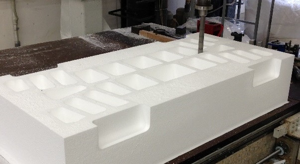 Large 1600X3000mm 20000mm/min 5 Axis CNC Router Machine