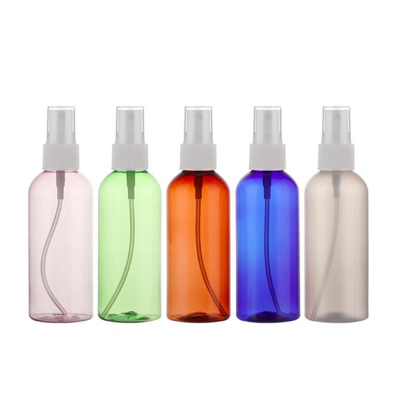 150ml 180ml Plastic Empty Spray Bottles , Clear PET Bottle OEM