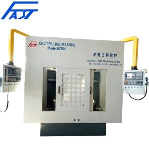 Jinan Customized CNC Double-Spindle Round Parts Drilling Machine Model FLZ500-30-2 Exported to Russia