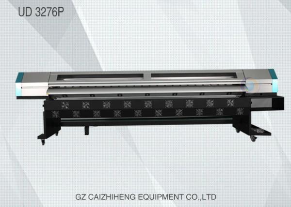 Quality Outdoor Poster Banner Solvent Printing Machine , CMYK Large Format Inkjet Printer UD 3276P for sale