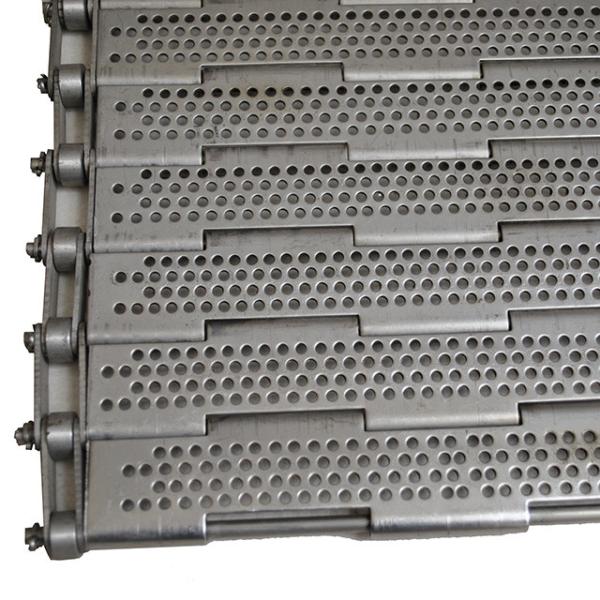 Quality High Temperature Resistance Chain Plate Link Conveyor Belt With Customized Size for sale