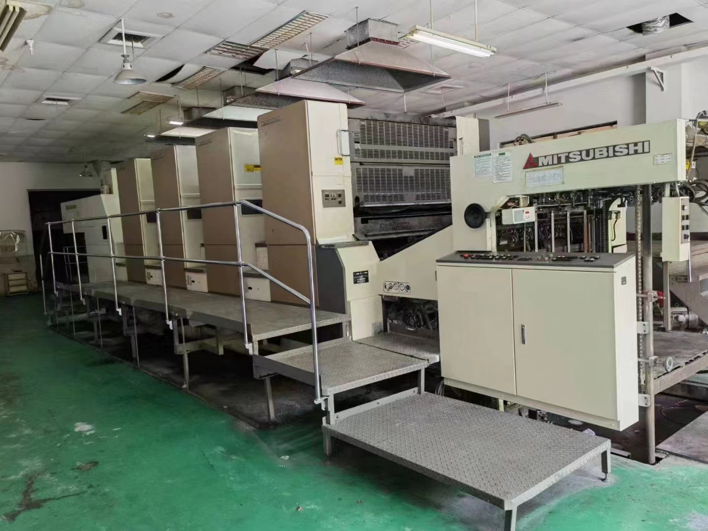 Used Digital Numbering Germany Heidelberg Printing Press Machine With Dimensions 2800*2800*1600mm