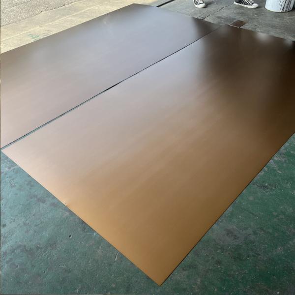 SUS 304 pvd coating colors Decorative SS Sheet for door handles brushed stainless steel finish