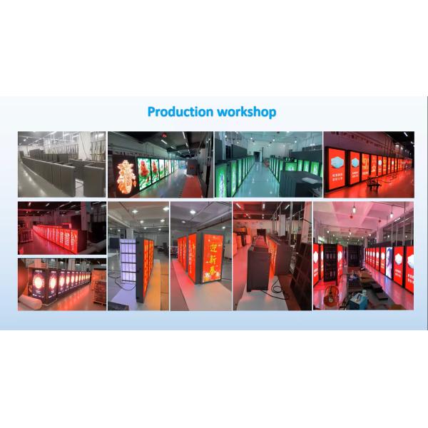 P3 Pole LED Display Screen Custom For Pedestrian Street