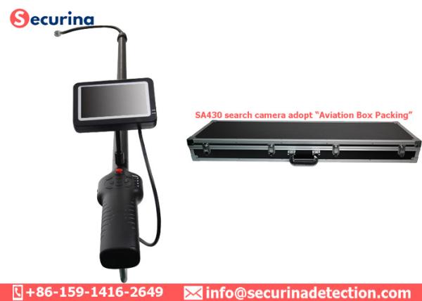 Quality Pipe Tank Telescopic Inspection Mirror ,  Under Vehicle Search Mirror With Flexible Pole for sale