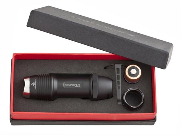 Quality LED Lenser F1 400 Lumen Cree Xtreme High Performance Tactical Torch/Flashlight  Made In China grgheadsets-com.ecer.com for sale