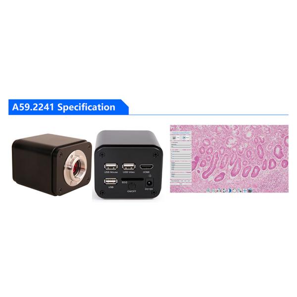 OPTO EDU A59.2241 4K 8.0M HDMI+USB+SD Digital Camera For Microscope