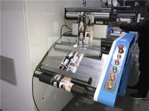 China Narrow Web Single Color Flexo Printing And Semi Rotary Automatic Die Cutting Machine on sale