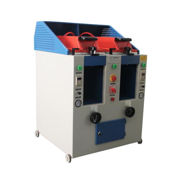 Pneumatic Cover Type Shoe Sole Pressing Machine Double Head Sole Attaching Machine