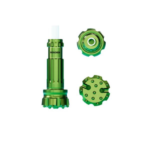QLX40 DTH Button Bit with 125mm Shank Diameter and COP 44 Gold Speed for High Efficiency Drilling