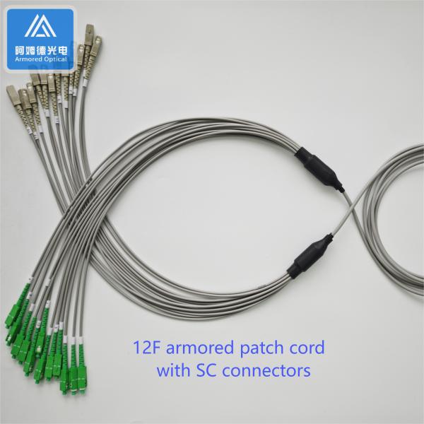 12 Core Spiral Armored Patch Cord