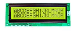 1602 STN Yellow-Green 2 Line 16 Character Lcd Display LCM