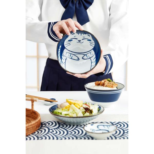 16 Piece Ceramic Dinnerware Set For 8 Restaurant Hotel Home Sakura Dishes Hamsa Dish Dinner Plate Round