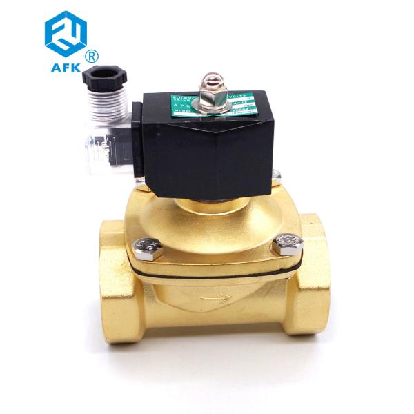 Quality Low Pressure Lpg Gas Solenoid Valve 2 Way Medium Working Temp Explosion Proof for sale