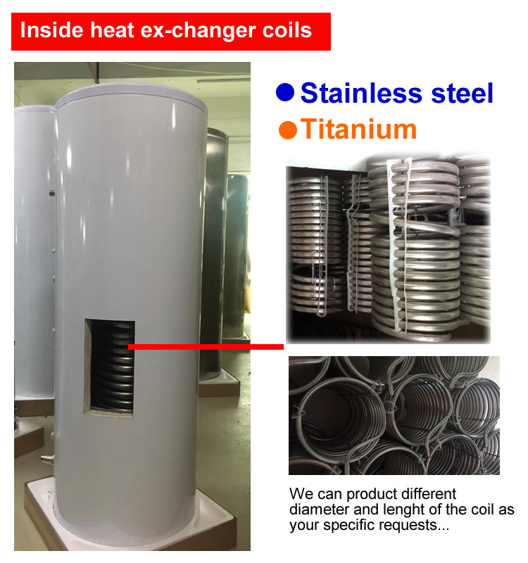 High Insulation Hot Water Storage Tank SUS304 2B / 316L For Heating And Filtration