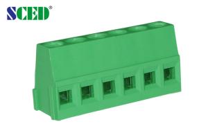 China Insulated PCB Terminal Blocks Pitch 5.0mm Euro Type Raising Series on sale