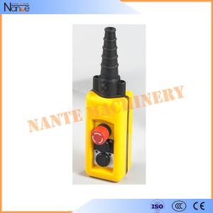 China Wireless Double Speed Crane / Hoist Pendant Control Hoist Push Button Switch on sale
