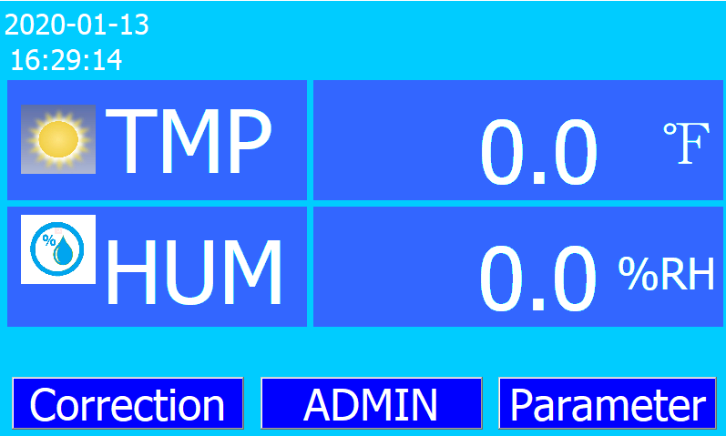 Temperature Humidity Control PLC HMI Panel 2AO For Small Incubator Machine