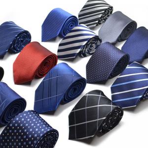 China Average Men's 100% Custom Woven Silk Necktie for Suit and Tie wholesale