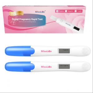 China 30 Months One Step Digital HCG Test Kit Urine Strip For OTC 1st Response Pregnancy wholesale