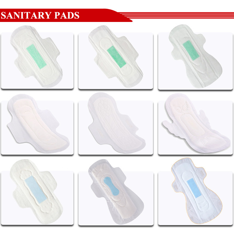 High Absorbency Organic Cotton Maxi Pads Disposable Women Thick Sanitary Pads
