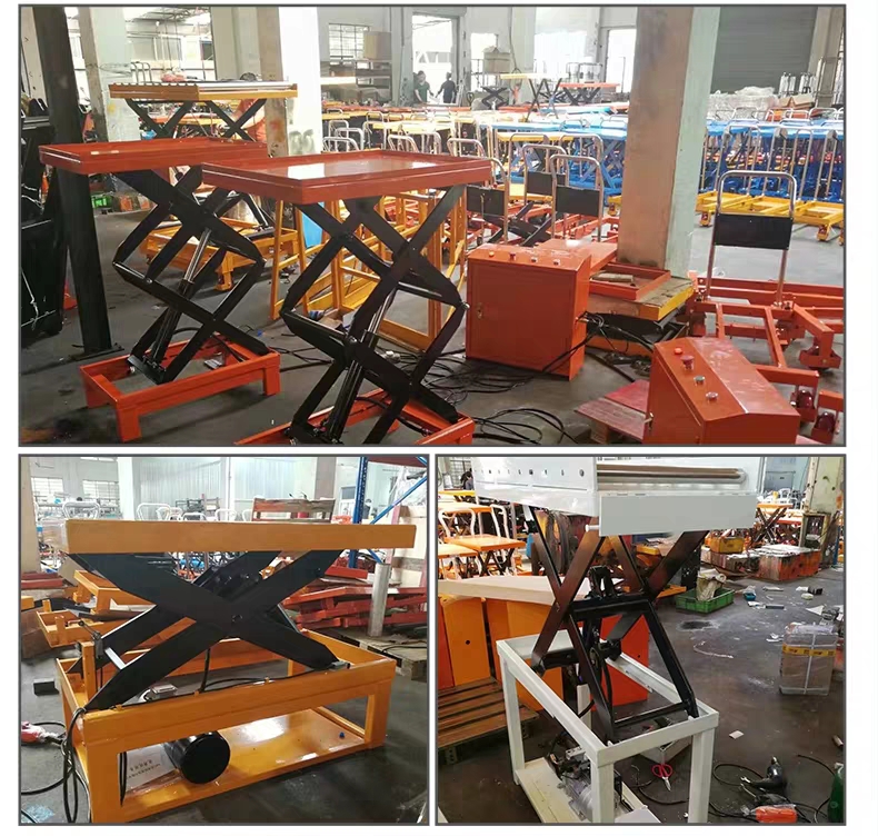 PT500A Mobile Manual Lifting Platform Car Pedal Hydraulic Platform