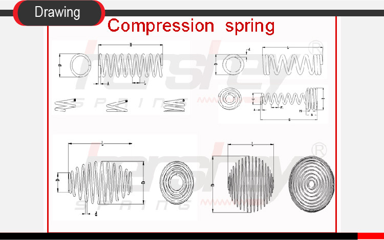 Electrical Contact Battery Holder Spring Customized Size