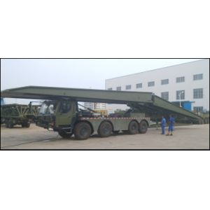 China High Loading 24m Fast Mechanized Bridge Military Bailey Bridge wholesale