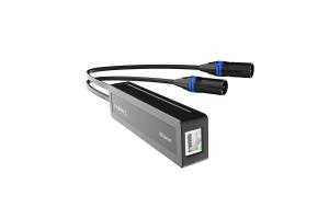 China DO22 Aluminum Dante Output Adapter , Analog In Dante Out 2CH wholesale