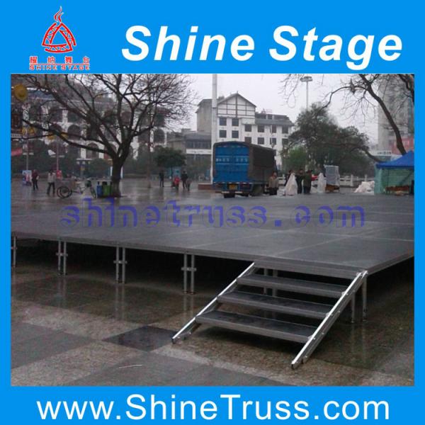 Performance Simple Aluminum Adjustable Concert Stage