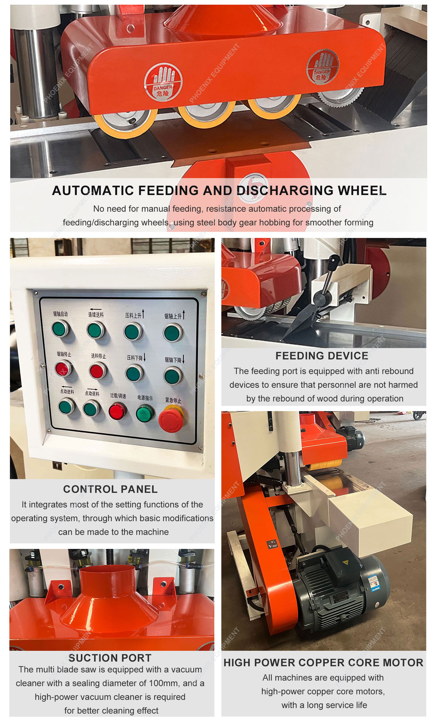 Multiple Cuts Automatic Sawmill Machine for Precision Wood Cutting and Efficiency