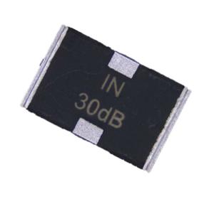 China 20dB 2db DC 3.5Ghz To 4.5Ghz 5*2.5 Chip Attenuator 5 Watt wholesale